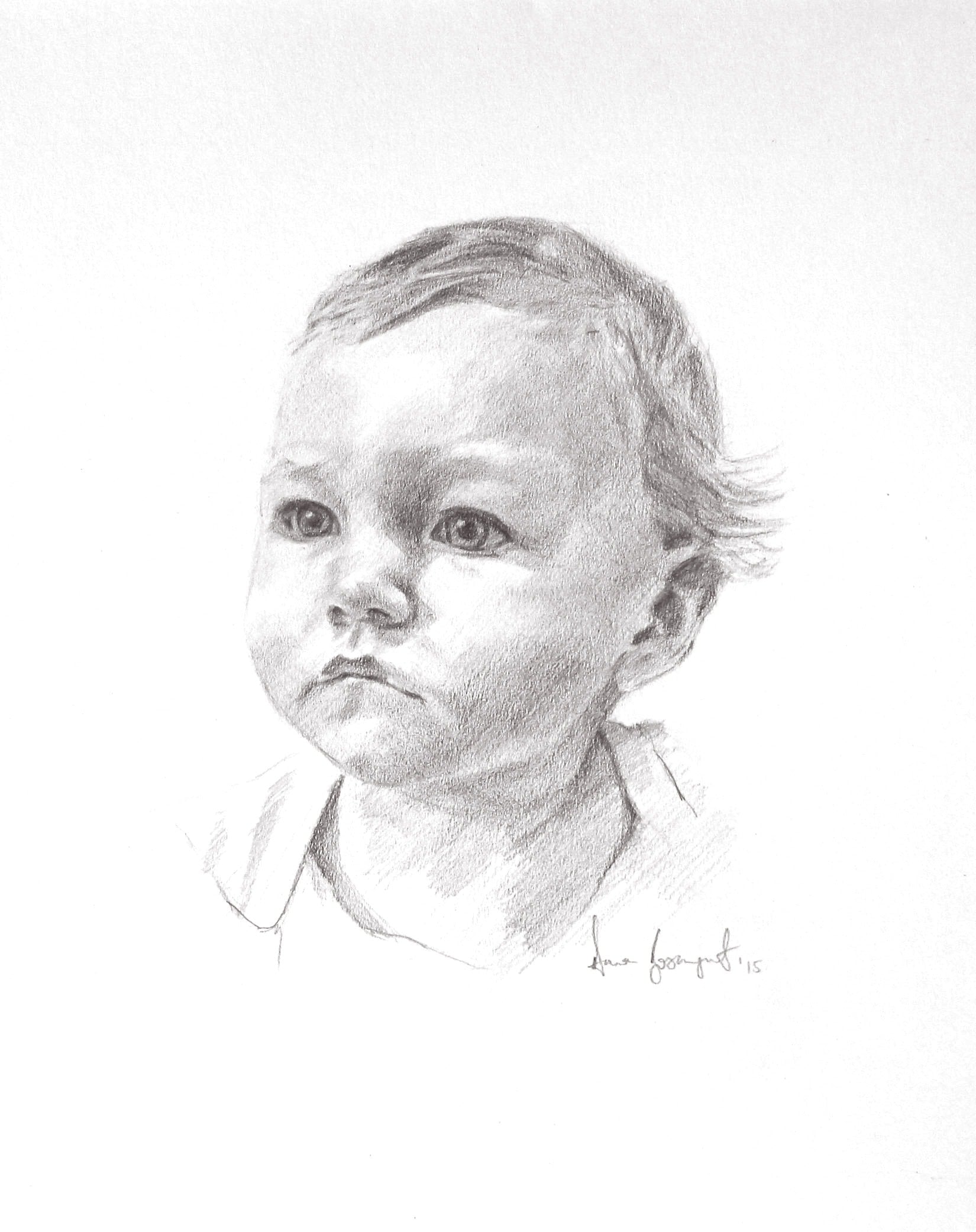 Emily, Portrait by Davina Bosanquet