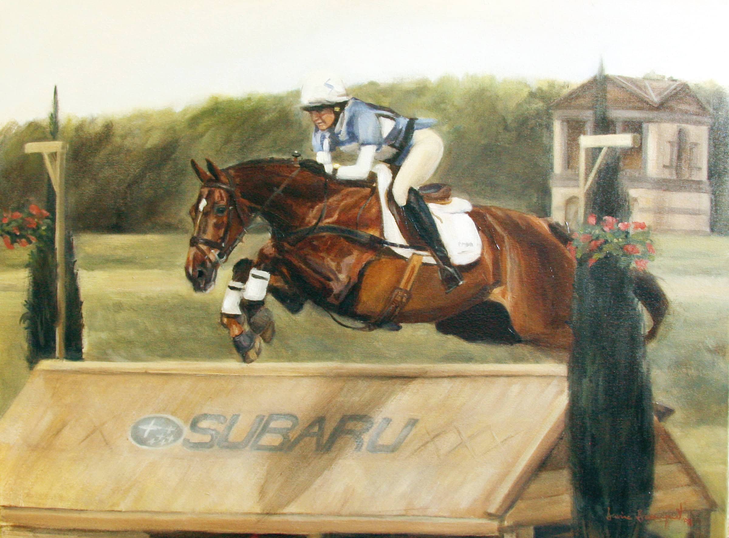 Hope Cove, Horse Portrait by Davina Bosanquet