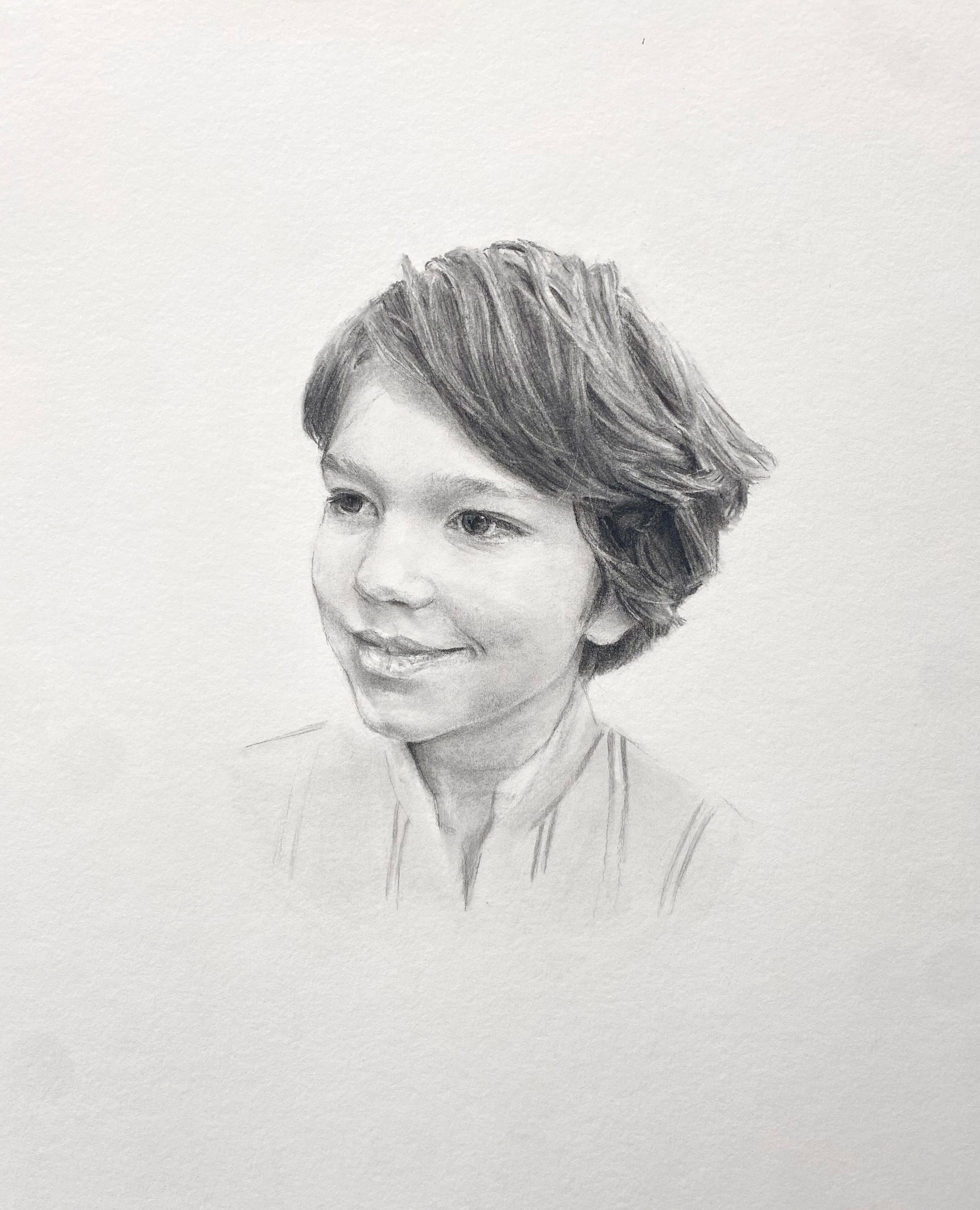Jago, Portrait by Davina Bosanquet