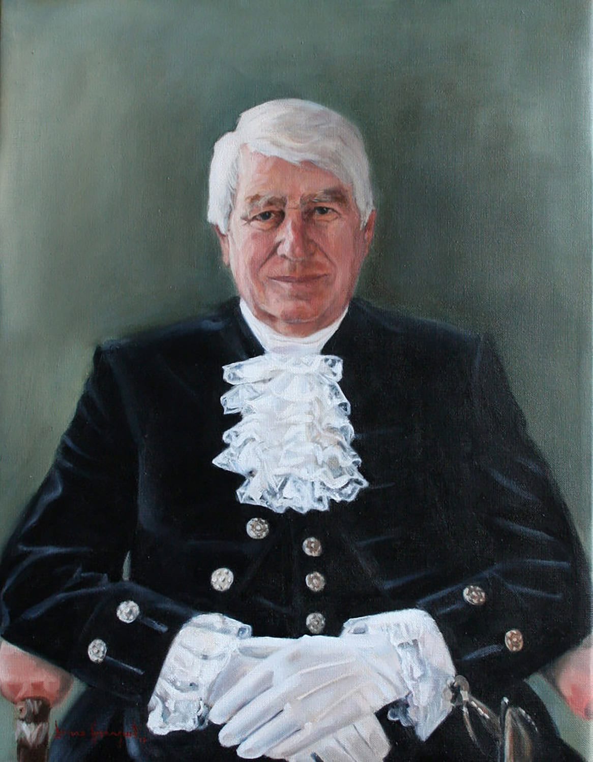 James Naylor, Portrait by Davina Bosanquet