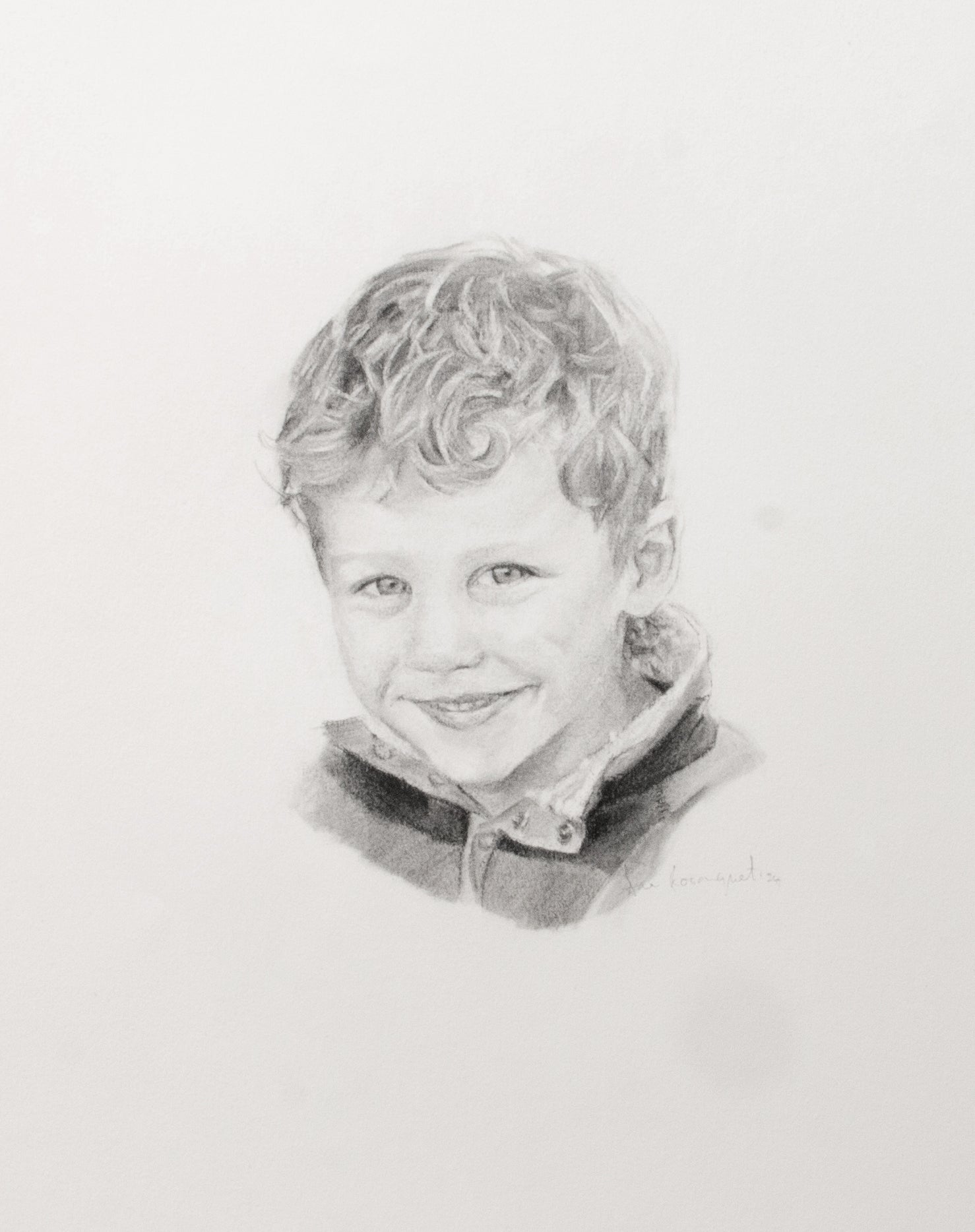 Lauchie, Portrait by Davina Bosanquet