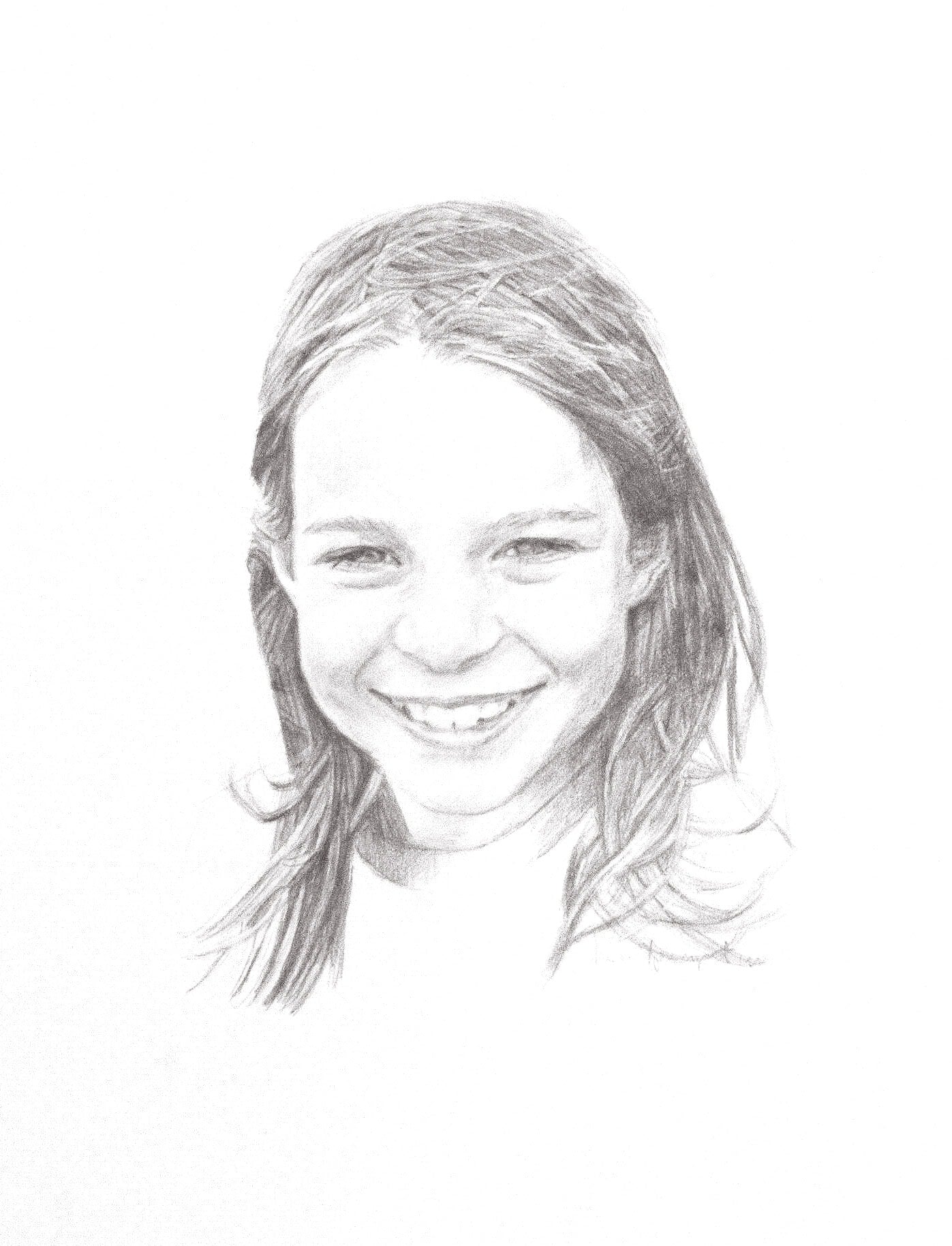 Margot, Portrait by Davina Bosanquet
