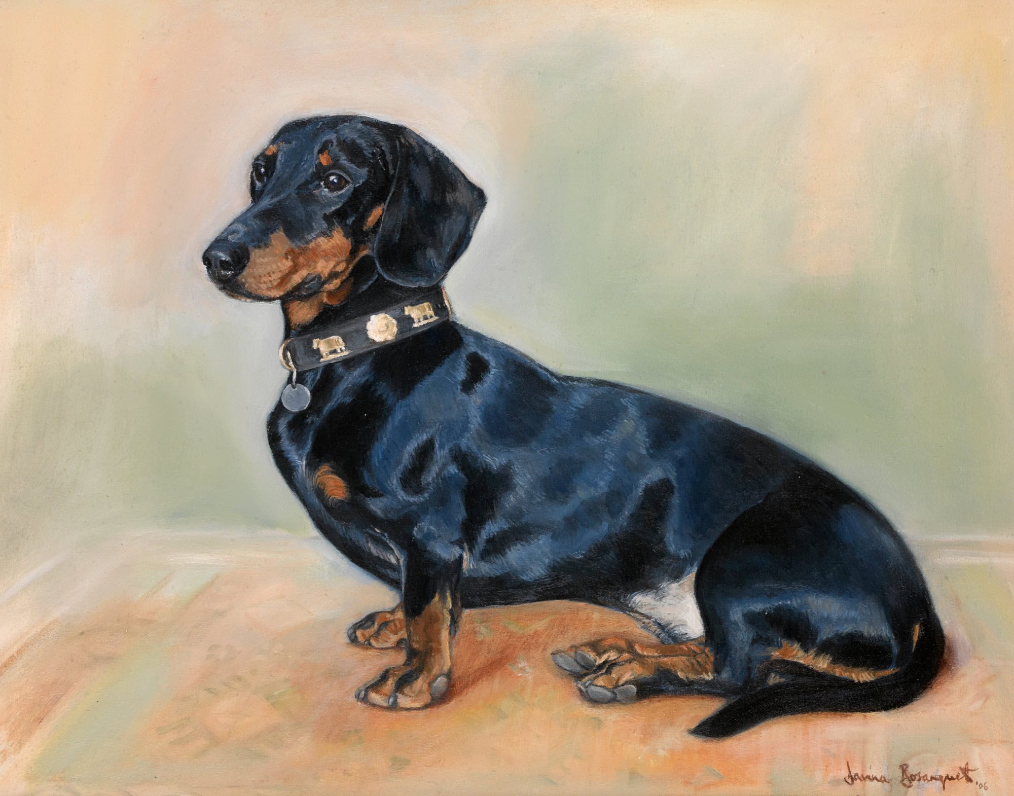 Dog Portrait by Davina Bosanquet