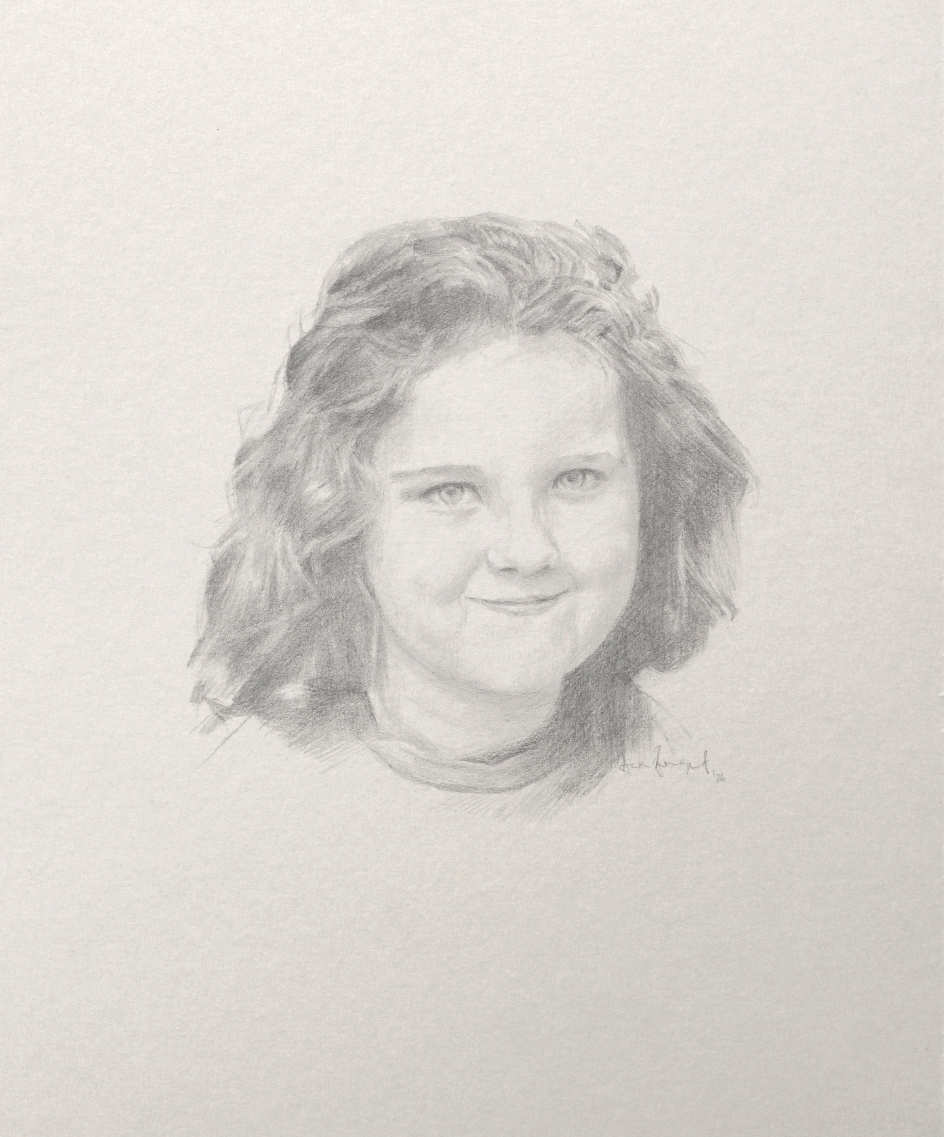 Rosa, Portrait by Davina Bosanquet