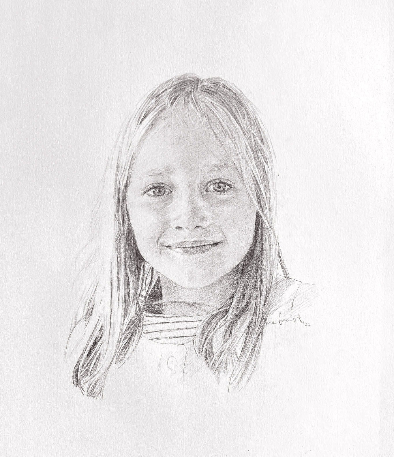 Scarlet, Portrait by Davina Bosanquet