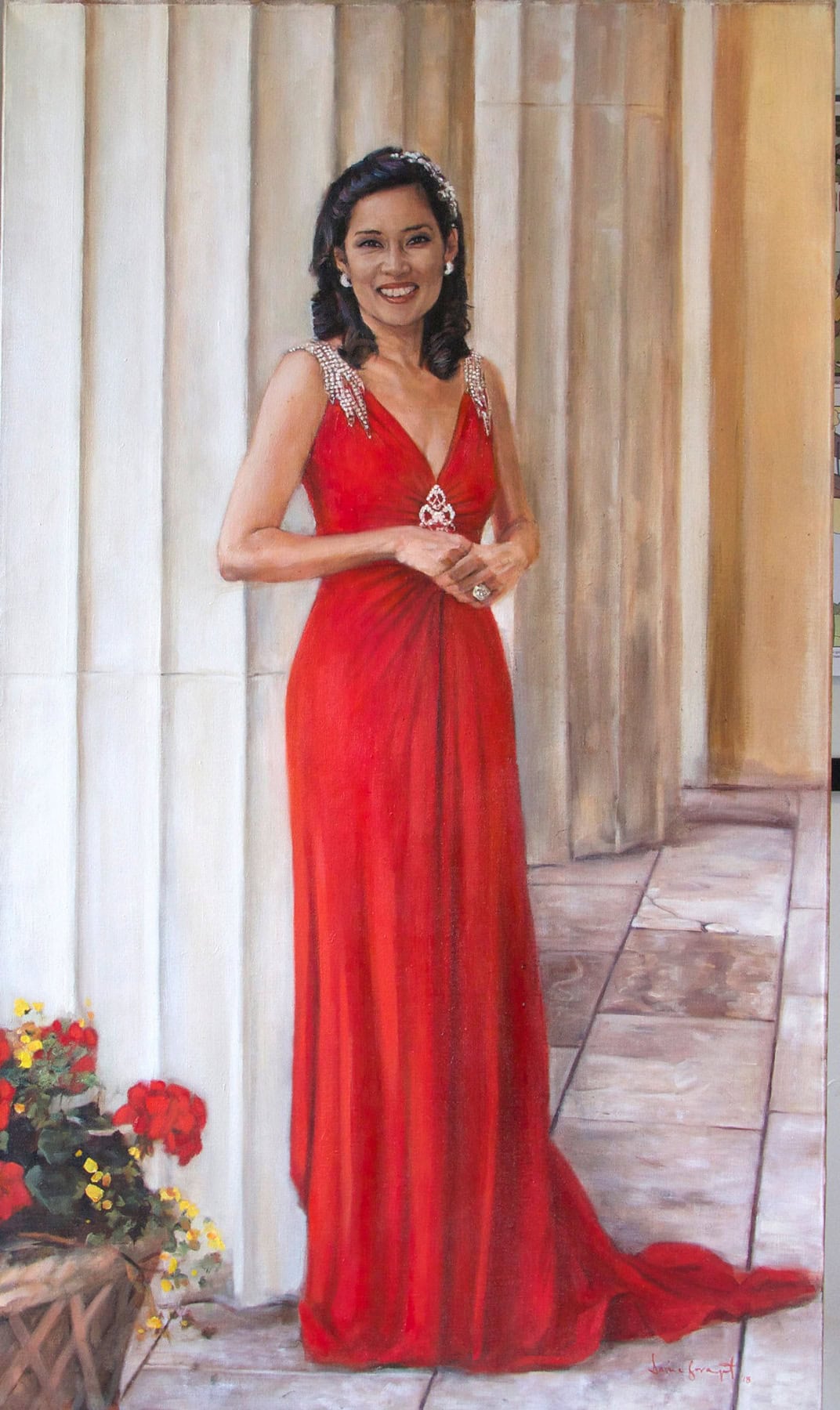 Sheela Portrait by Davina Bosanquet