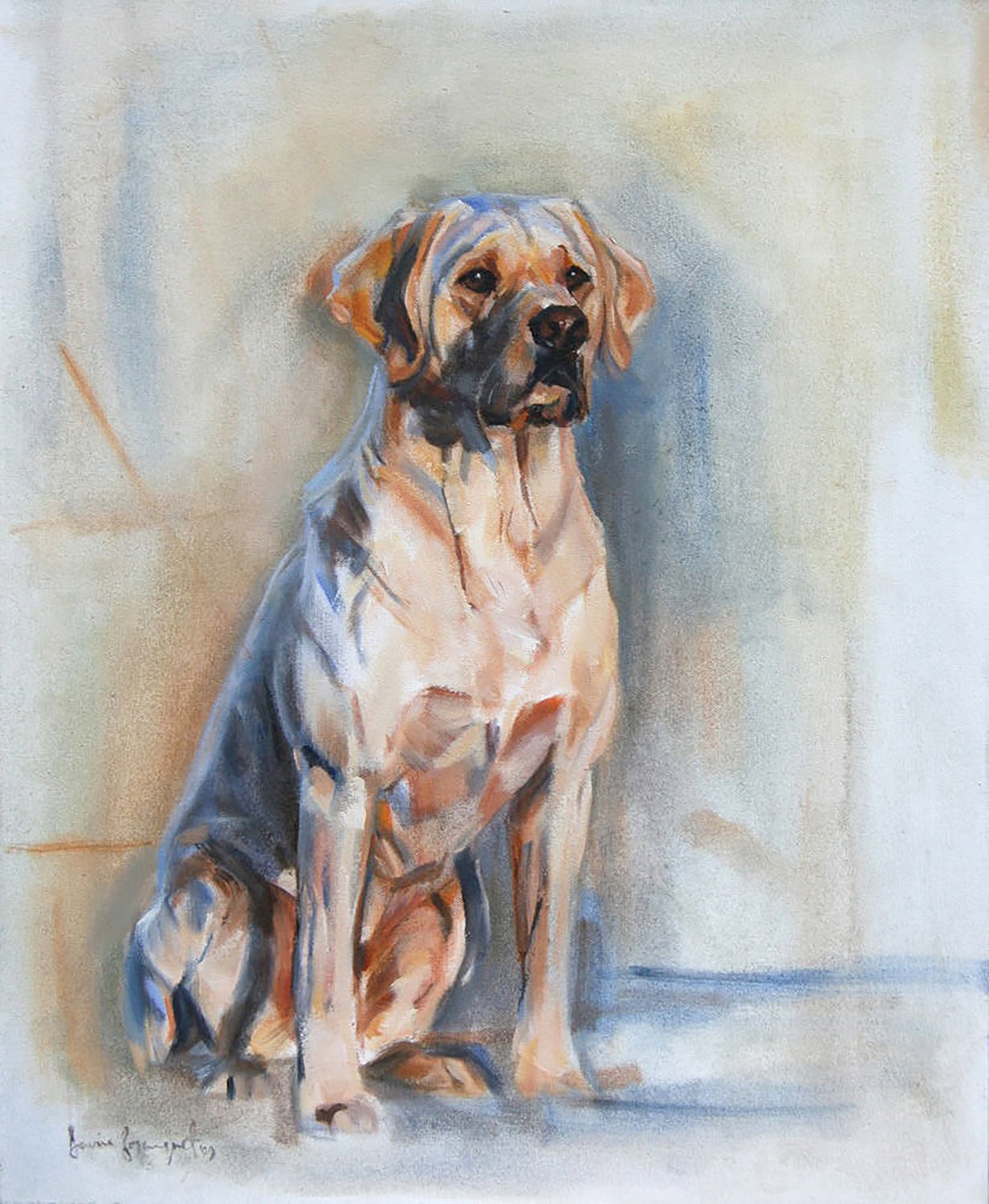 Storm, Dog Portrait by Davina Bosanquet