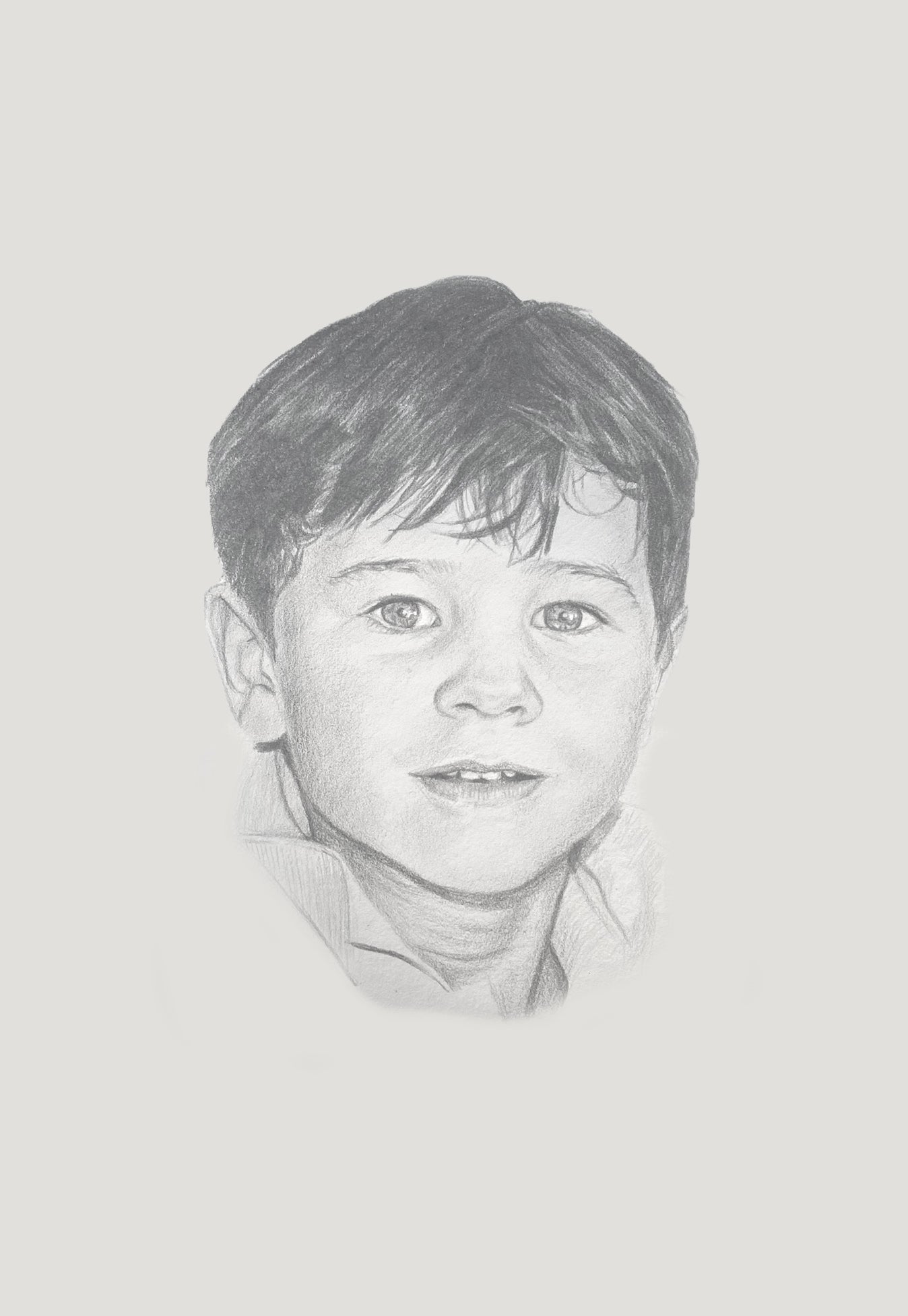Hugo, Portrait by Davina Bosanquet