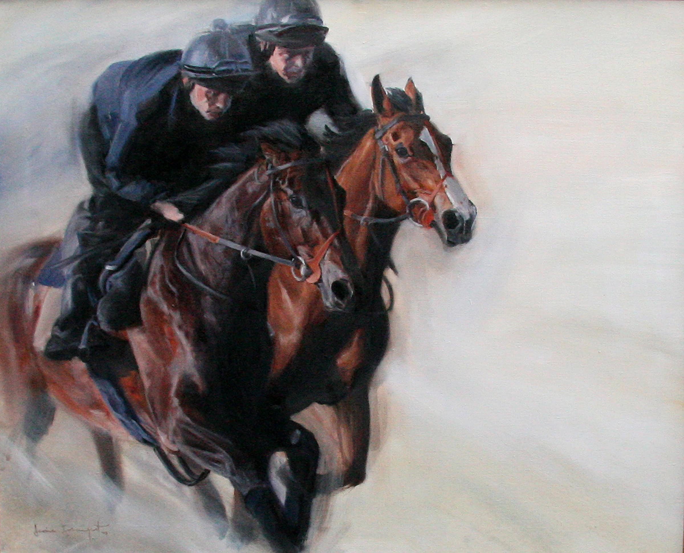 Rothschild, Horse Portrait by Davina Bosanquet